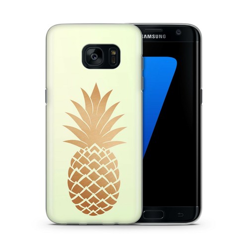 PINEAPPLE 5 ANANAS FUN PHONE CASE COVER FOR SAMSUNG S5 S6 S7 S8 S9 EDGE PLUS + - Photo 7 sur 8