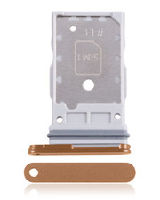 Single Sim Card Tray For Samsung Galaxy S24 5G / S24 Plus 5G Sandstone Orange 