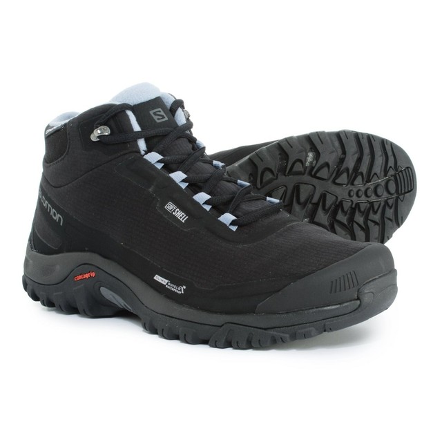 salomon men's shelter cs waterproof hiking boot
