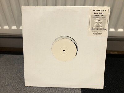 Pentatonik    Re-Solution: Series One , PROMO 12''. Rare