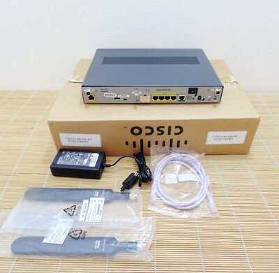 New other Cisco C881G-4G-GA-K9 LTE 2.0 Secure IOS Fast Ethernet Router New