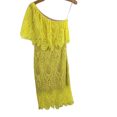 Dress The Population Violet Art Deco Lace One Shoulder Midi Dress Dandelion S | eBay Dress The Population Violet Art Deco Lace One Shoulder Midi Dress Dandelion S | eBay