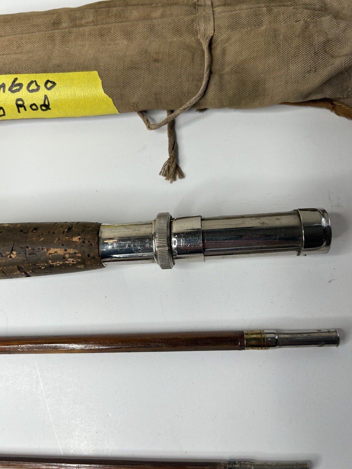 Vintage bamboo fly fishing rods eBay