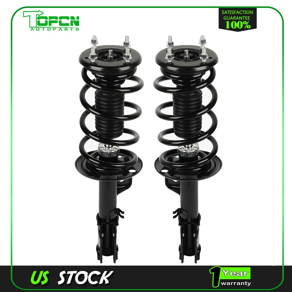 Front Struts Rear Shocks For Ford Explorer 2013-2018 Sway Bars Coil Spring Kit - Image 2 of 4
