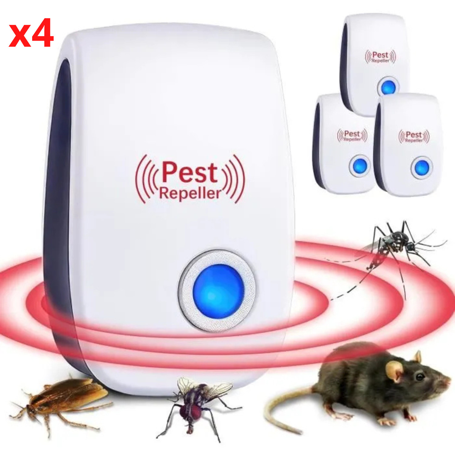 Répulsif ultrason anti moustique de chambre et salon contre les souris