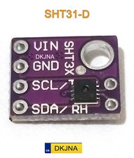 GY-SHT31-D SHT31 I2C Temperature & Humidity Sensor for ESP32 ESP8266 Arduino Pi