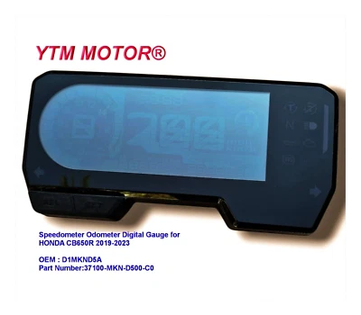Speedometer Odometer Digital Gauge (New) for HONDA CB650R 2019-2023 OEM D1MKND5A - Bild 1 von 4