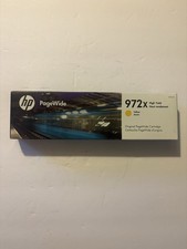 Genuine HP 972X Yellow High Yield Ink Cartridge L0S04AN Exp 10/2023