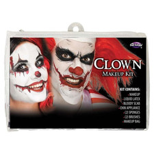 Make-Up Zipper Bag Clown Kit - Morris Costumes