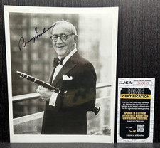 BENNY GOODMAN SIGNED PHOTO Original Autograph JSA COA King of Swing Clarinetist