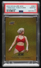 2024 Upper Deck Allure AEW Doubloons Timeless Toni Storm PSA 10 GEM MT ob9