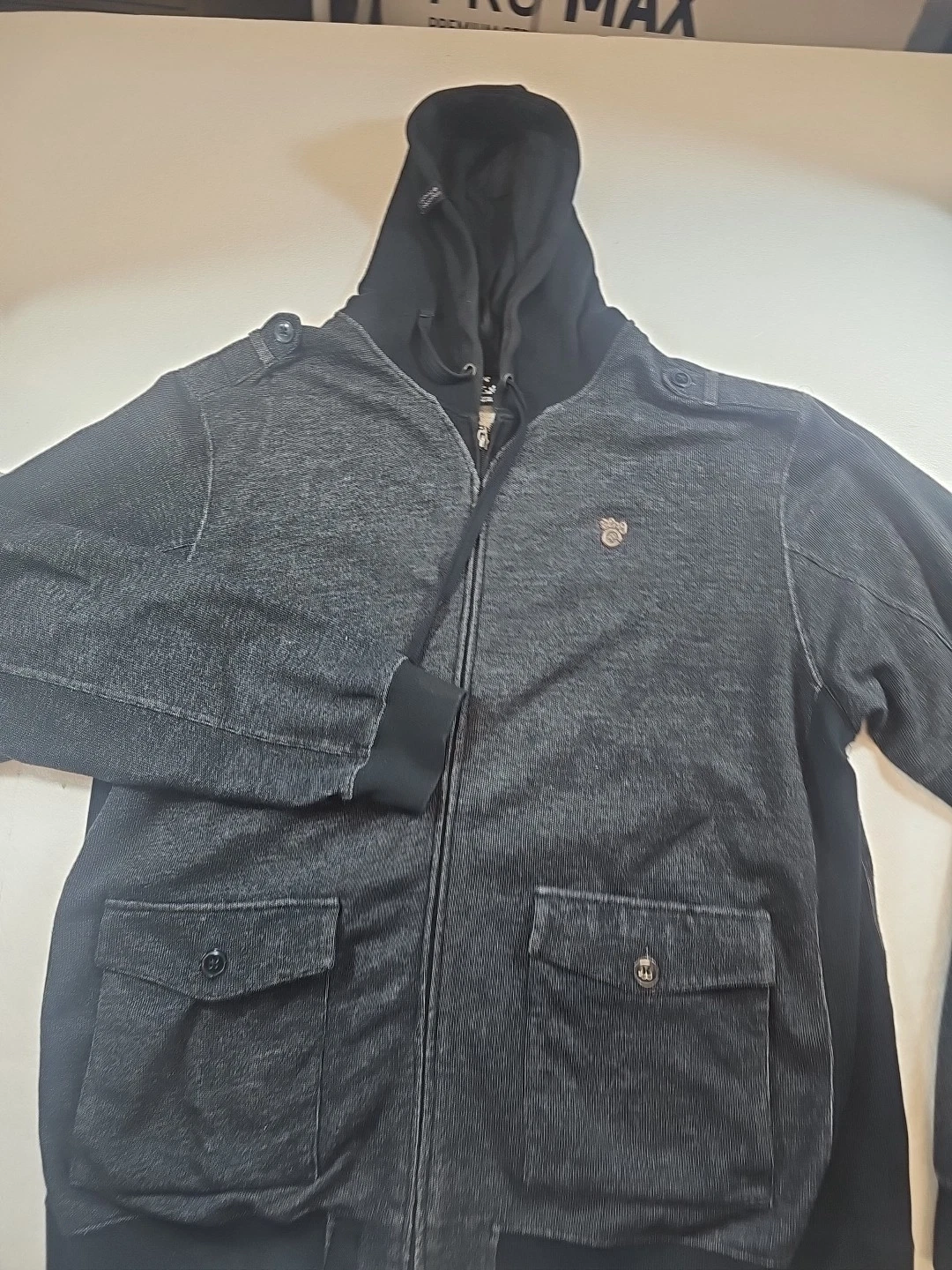 LRG Clothing & Equipmemt Mens 4XL Full Zip Black Hoodie Jacket
