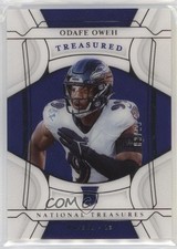 2021 Panini National Treasures Treasured Rookies 83/99 Odafe Oweh #TRC-45 0je3