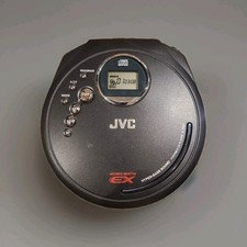 JVC XL-PG37 BK Portable Personal CD Player Anti-Shock Protection Tested Works