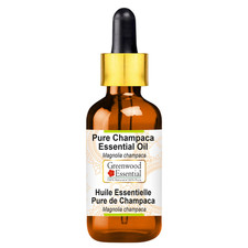 Greenwood Essential Champaca Essential Oil Magnolia Champaca Glass Dropper Pure