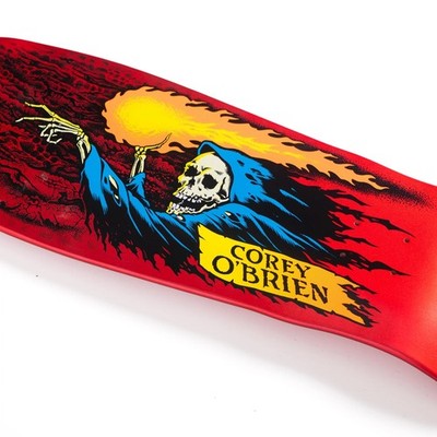 Santa Cruz Corey O'Brien REAPER Skateboard Deck METALLIC RED | eBay
