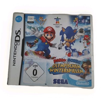 Nintendo DS Mario & Sonic bei Den Olympischen Winterspielen, OVP Ohne Anleitung 
