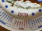 Spencer Gifts 1979 Calendar Plate America The Beautiful — photo 3