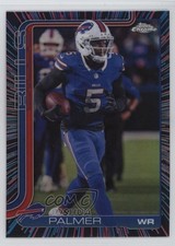 2025 Topps Chrome Purple Leather Refractor 57/75 Josh Palmer Joshua #31 18o1