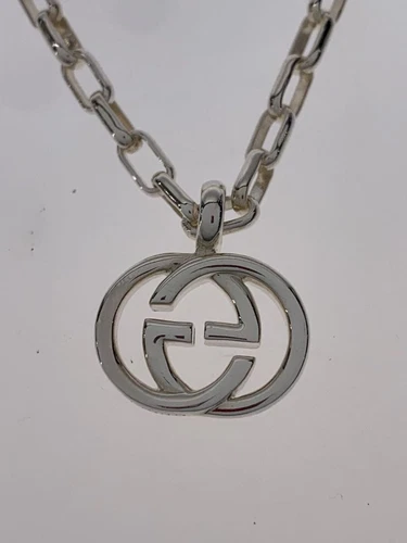 Collana Gucci SV925 uomo usata