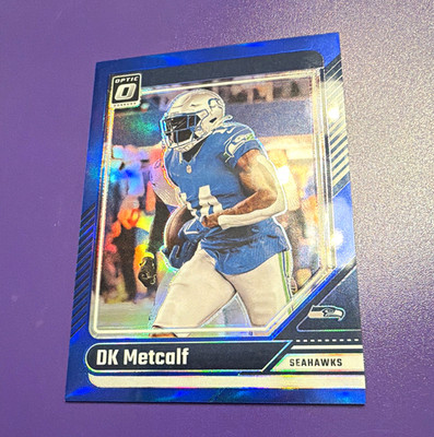 Panini 2024 Donruss Optic DK Metcalf Seahawks #181 Blue Prizm /199