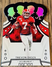 2020 Chronicles Draft Picks Crown Royale Trevon Diggs Blue Rookie RC Card #11 SP