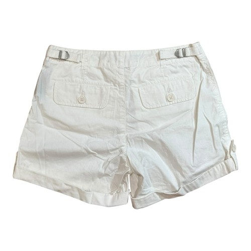 Women’s Size 27 Small Sanctuary Cuffed Hem MidRise Shorts silver Buckles NWT - Picture 6 of 12