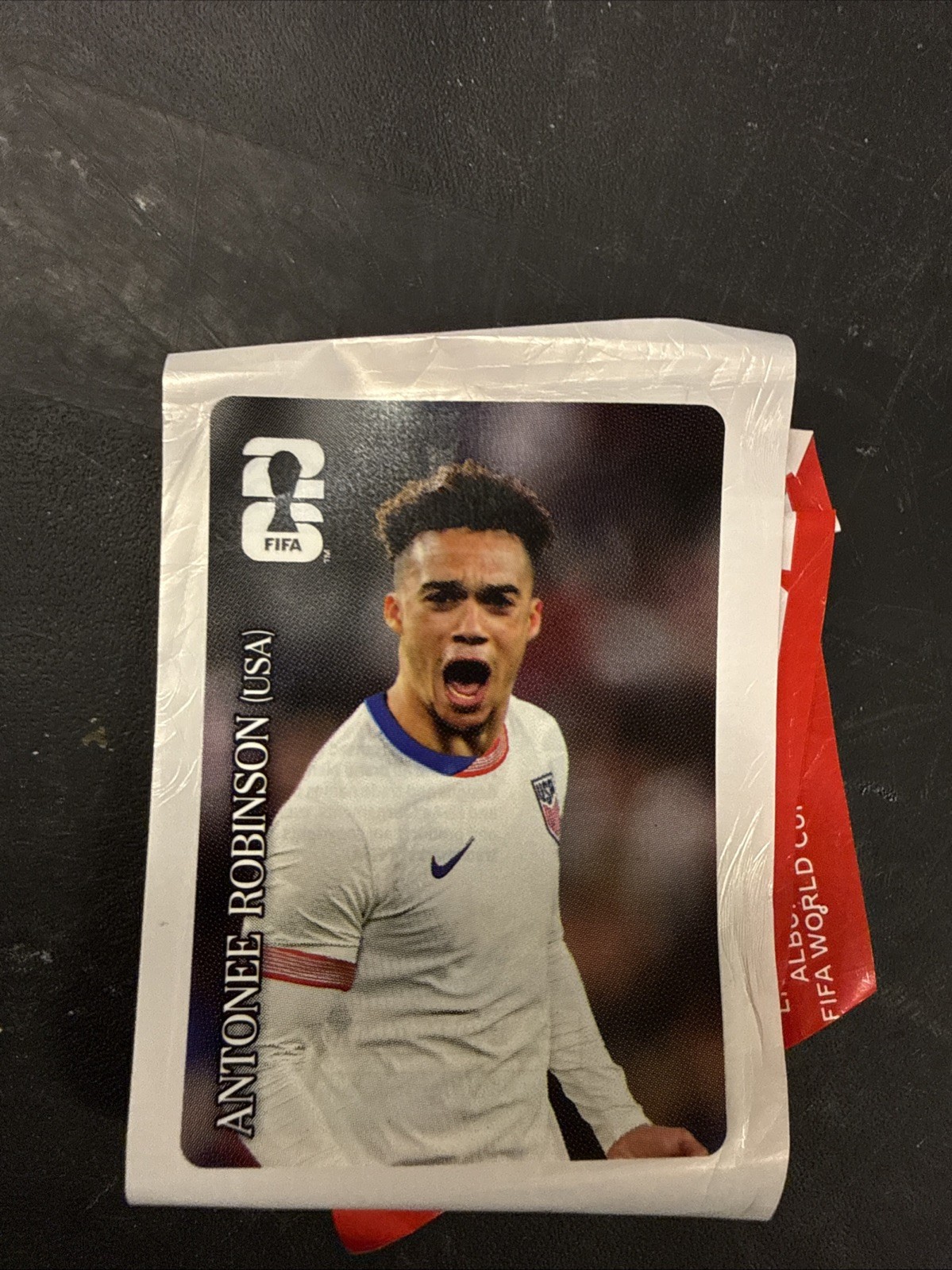 Antonee Robinson USA 2026 FIFA World Cup Panini Soccer Sports Sticker Coca Cola
