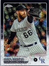 2015 Topps Update Chrome Black Refractors #US16 John Axford 77/99