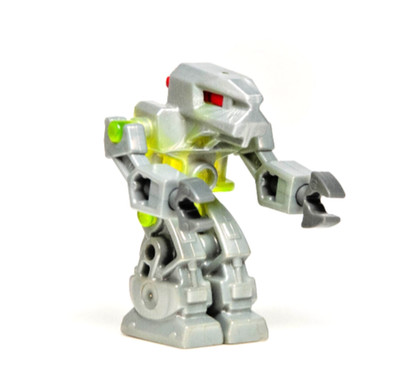 Lego Exo Force Minifigure - Devastator Trans-Neon Green Robot