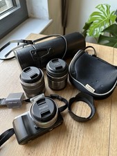Sony NEX-C3 Mirrorless Camera Bundle + 3 Sony E Lenses 18-55 OSS 30mm Macro