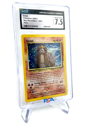 Entei Neo Revelation 6/64 Holo CGC 7.5 Rare Pokemon *Swirl* | eBay Entei Neo Revelation 6/64 Holo CGC 7.5 Rare Pokemon *Swirl* | eBay