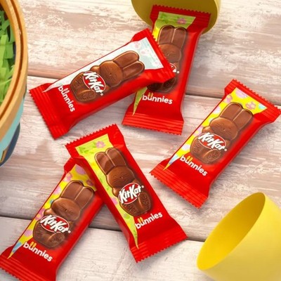 KITKAT BUNNY SHAPE Miniatures-Wafer Candy Bars VALUE LIMITED BULK BAG-PICK NOW!
