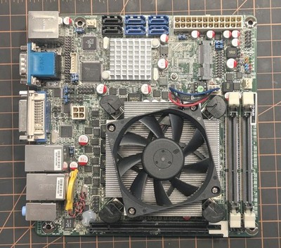 Jetway NF9E-QM77 ITX Motherboard + Intel  Core  i5-3470T 
