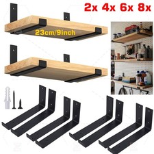 Shelf Brackets Rustic Heavy Duty Industrial Scaffold Board Shelf Wall Bracket UK