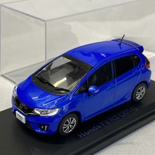Mini Car Honda Fit RS 2014 Blue 1/43 Scale Box Display Diecast Vol 266 KU38U266S