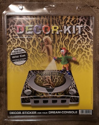 SEGA Dreamcast - Decor-Kit - Wild Cat - Deko-Sticker - Verzierung
