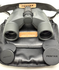 PENTAX Asahi Optical 8 x 40 Field 6.3 Binoculars - Gray - w/Strap