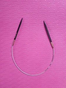 Lantern Moon Ebony Wood Size US5 Knitting Needles