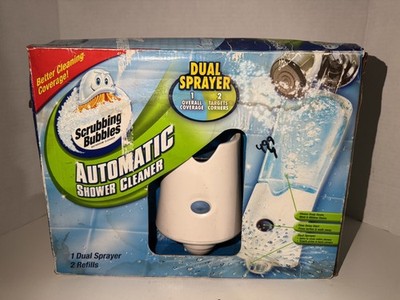 New-Scrubbing Bubbles Automatic Shower Cleaner Starter Kit 2005 - Damaged Box 