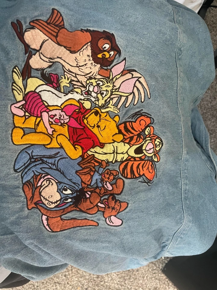 camisa vintage Winnie the Pooh Demin Foto 4 de 4