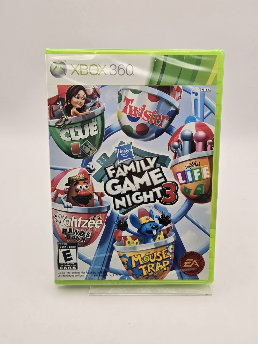 Hasbro Family Game Night (Microsoft Xbox 360, 2009) for sale