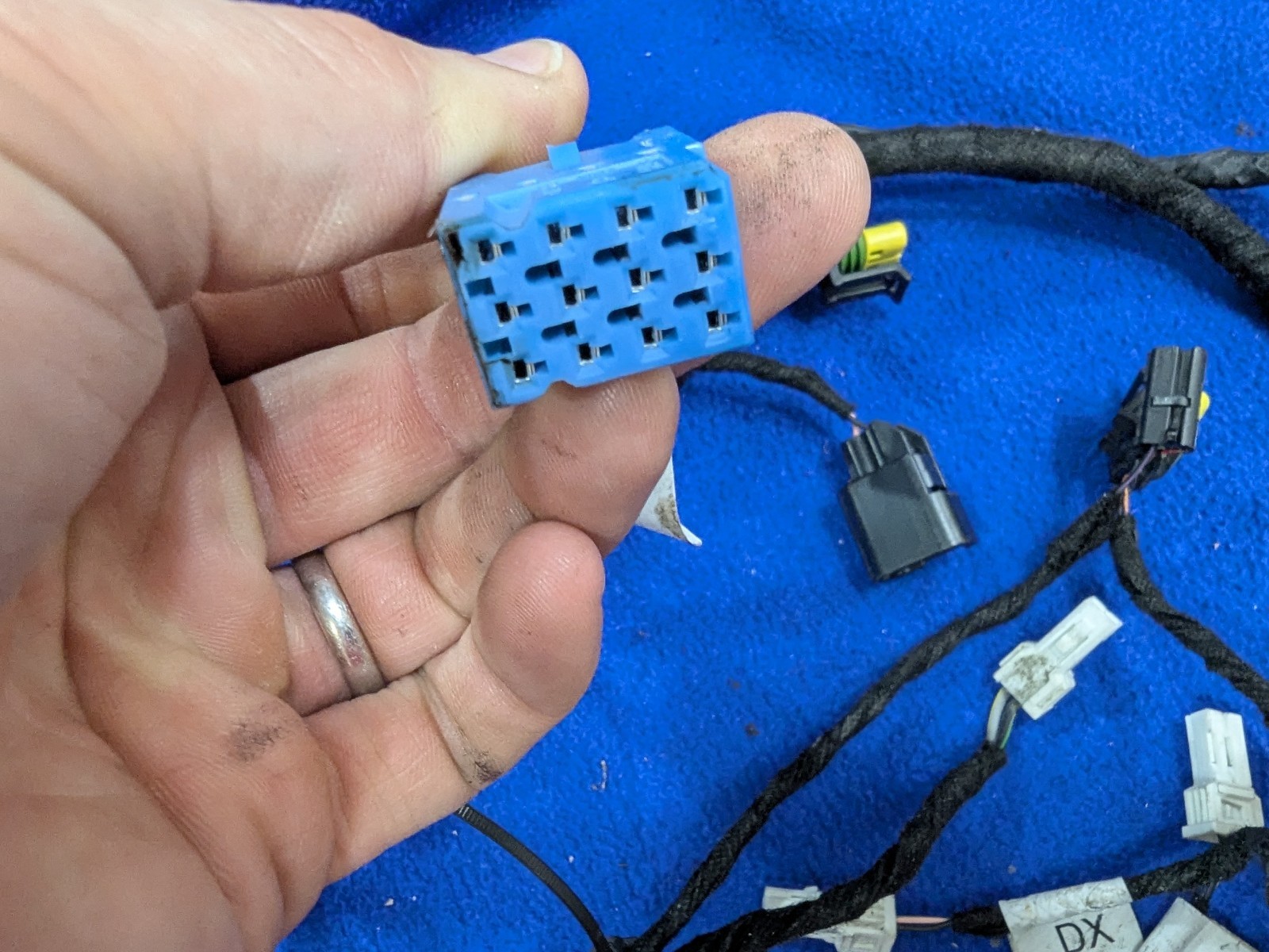 Maserati GranTurismo Trunk wiring harness P/N 259505