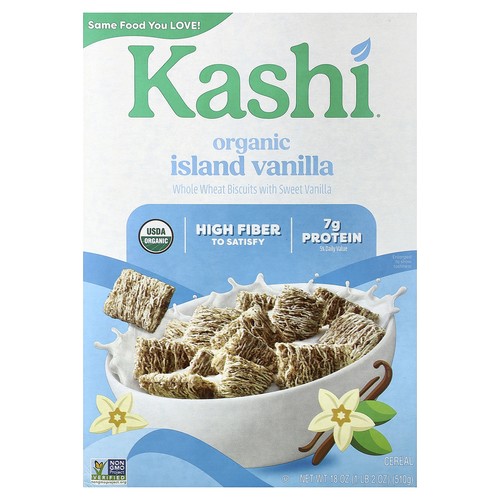 Organic Cereal, Island Vanilla, 18 oz (510 g)