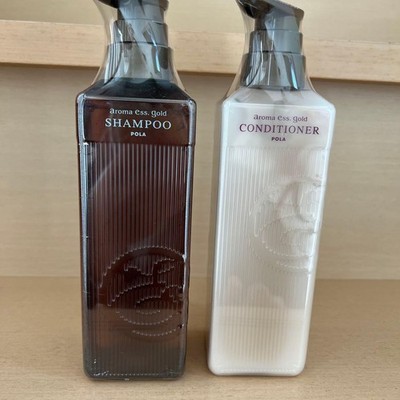 POLA Aromen. gold Shampoo 470ml & Conditioner 470ml Set Silikonfrei DD
