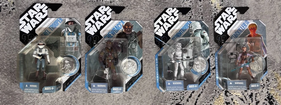 Star Wars Saga Collection McQuarrie Concept Series Action Figures Lot of 10 NEW - Image 4 of 4