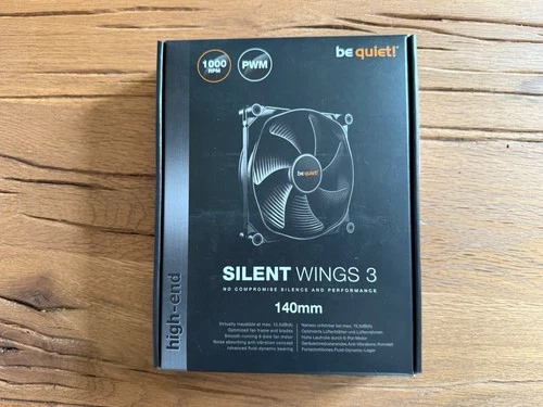 be quiet! Silent Wings 3 PWM, 140mm, schwarz