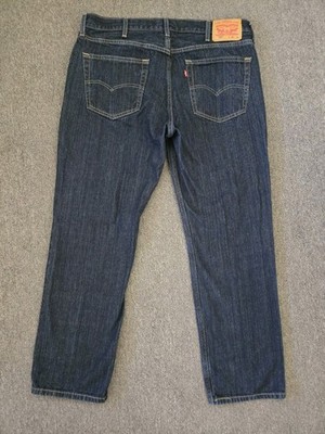 Levis 559 Jeans Mens 38x32 Dark Wash Denim Relaxed Straight