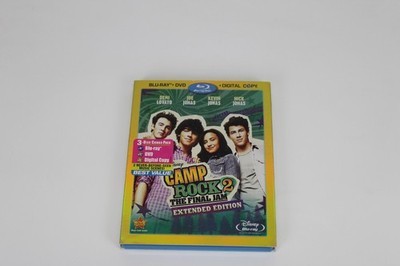 Camp Rock 2 The Final Jam Extended Edition (DVD, 2010) Demi Lovato, Kevin Jonas