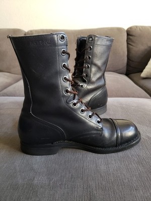 Size 8 - Vintage Military Paratropper Jump Combat Boots W 08  display picture 2